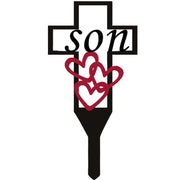 Memorial Day Sale 47%OFF - Cemetery Memorial Cross Stake for Parents