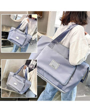 (🥰Hot Sale NOW - SAVE 48% OFF) Collapsible Waterproof Large Capacity Travel Handbag (BUY 3 FREE SHIPPING)