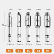 💥💥Damaged Screw Extractor（5PCS）