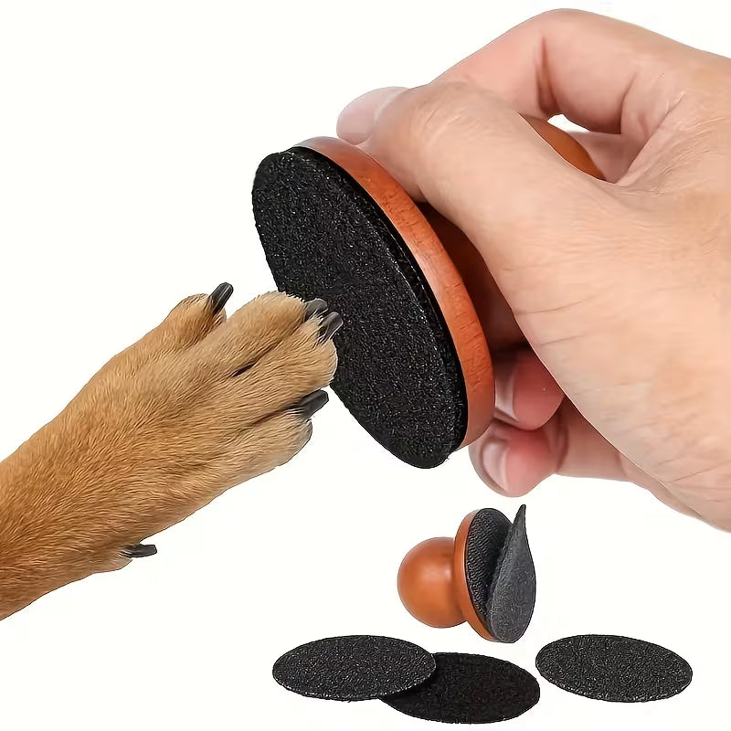 Square Scratch Pad Nail File Care Tool for Pets