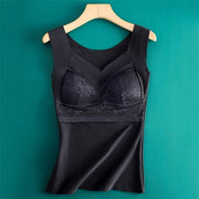 LAST DAY🎉Buy 1 Get 2 Free(Add 3 pcs to cart)⚡2-in-1 Built-in Bra Thermal Underwear