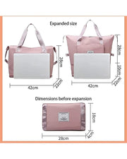 (🥰Hot Sale NOW - SAVE 48% OFF) Collapsible Waterproof Large Capacity Travel Handbag (BUY 3 FREE SHIPPING)