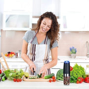 🌲Christmas Sale 49% OFF - Automatic Electric Gravity Induction Salt & Pepper Grinder - BUY 2 GET FREE SHIPPING