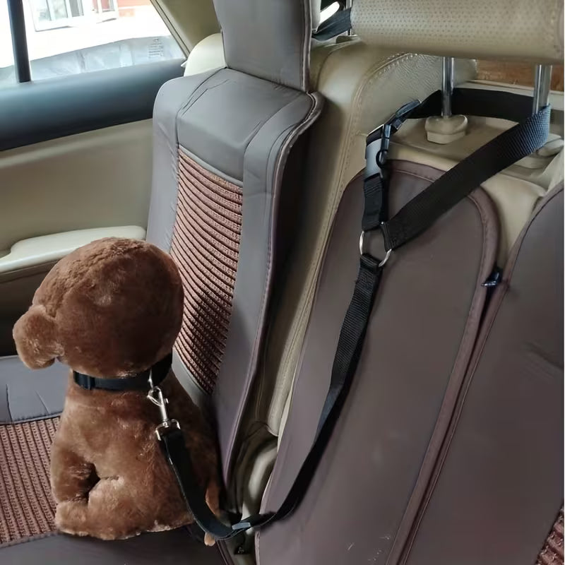 Pet Car Safety Rope Loop Seatbelt Restraint for Travel