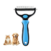 Dematting Comb Undercoat Rake Deshedding Brush for Pets